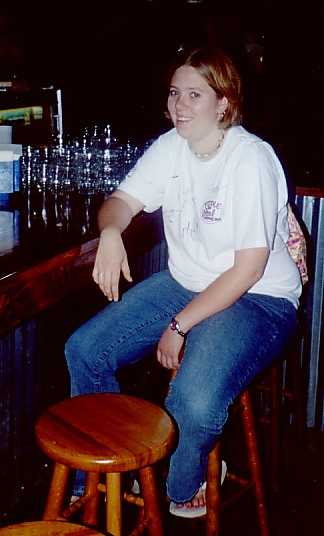 Jenny orderin a Drink!!!!